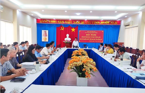 Sở Tài nguyên và Môi trường công bố danh mục hành lang bảo vệ nguồn nước trên địa bàn tỉnh Đồng Nai.