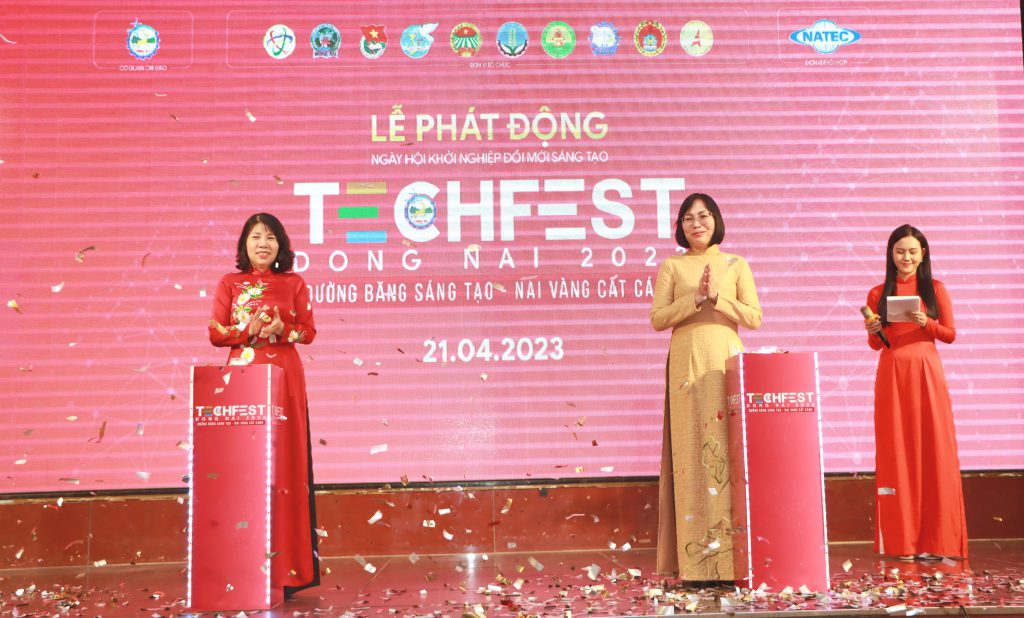 Ngày hội khởi nghiệp đổi mới sáng tạo tỉnh Đồng Nai - Techfest DongNai 2023 và Chợ công nghệ – thiết bị và thương mại tỉnh Đồng Nai năm 2023 - Techmart DongNai 2023